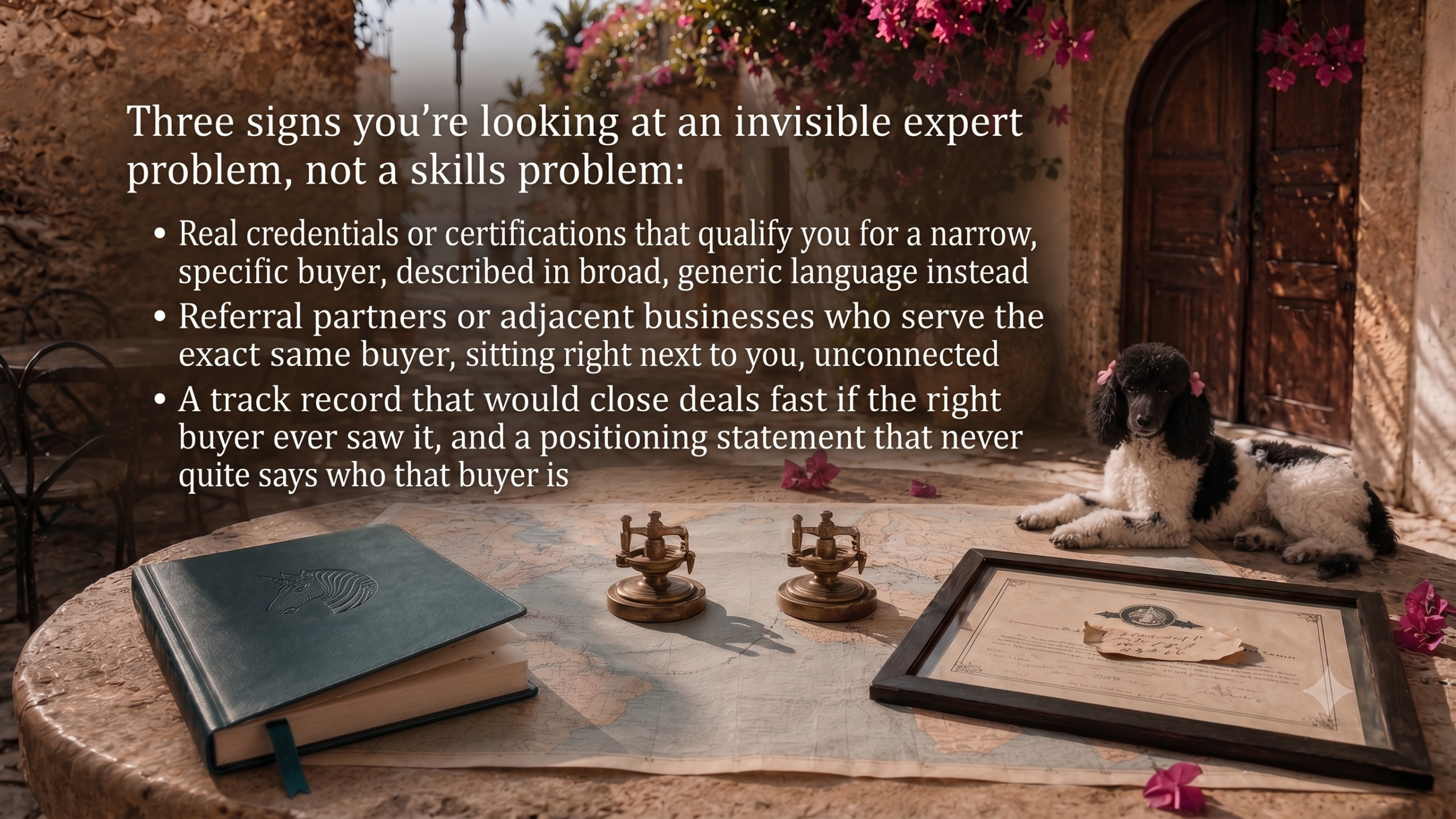 3 signs you're looking at an invisible expert problem